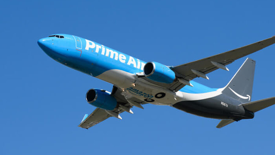 Luftfracht: Flugzeugt von Amazon