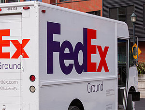 Lieferwagen FedEx Ground