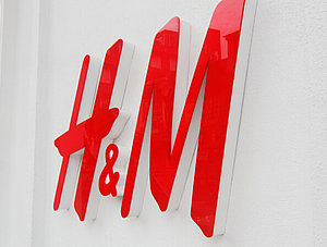 Logo der Modekette H&amp;M