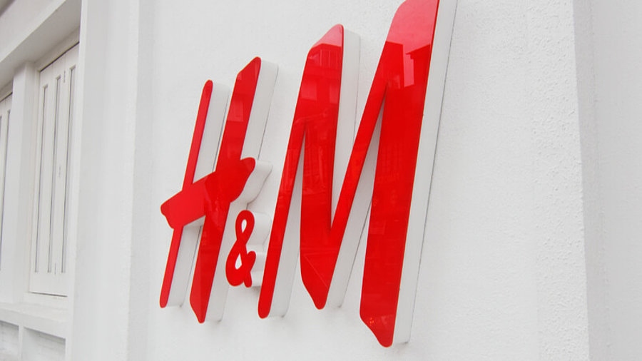 Logo der Modekette H&amp;M