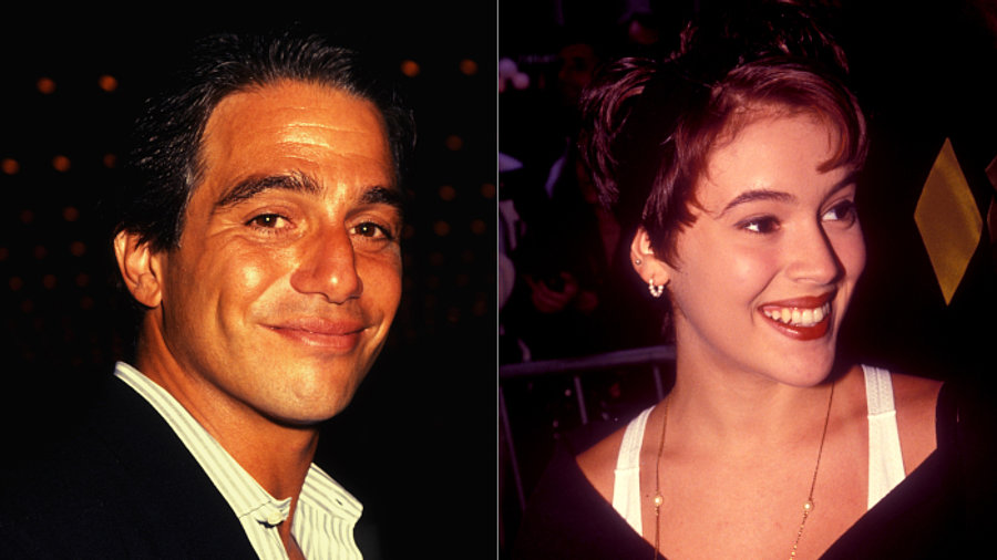 Schauspieler der Serie „Wer st hier der Boss?“: links: Tony Danza | rechts: Alyssa Milano