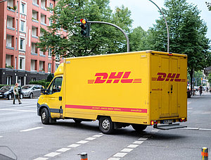 DHL-Transporter