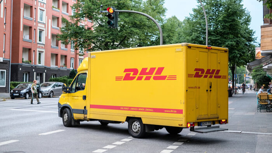 DHL-Transporter