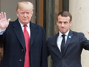 Macron und Trump