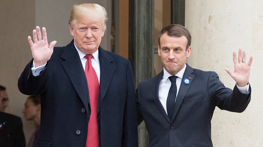 Macron und Trump