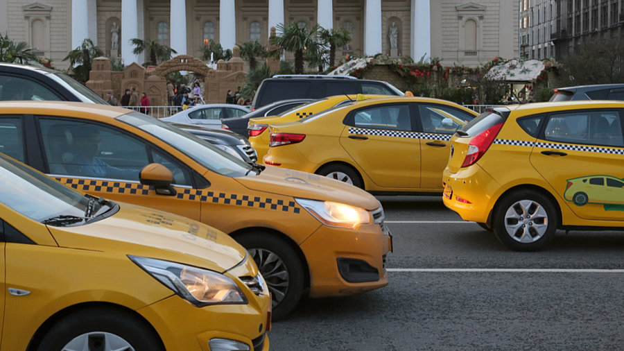 Taxis in Moskau