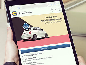 Lidl-Autos Pressebild