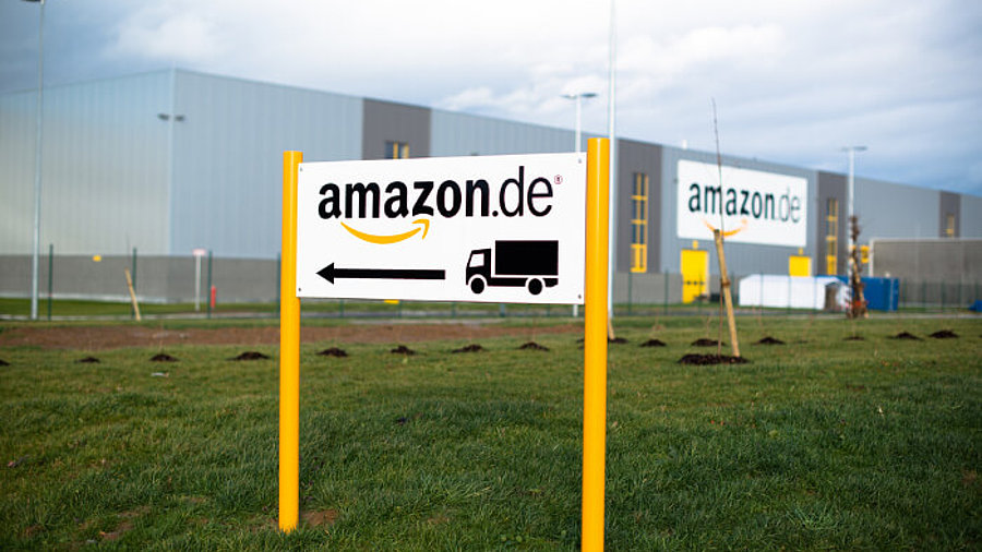 Amazon Logistikzentrum in Deutschland