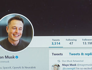 Elon Musk auf Twitter