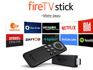 Screenshot Amazon-Banner: Fire TV Stick