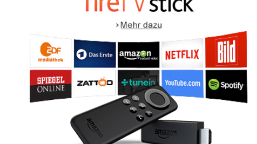 Screenshot Amazon-Banner: Fire TV Stick