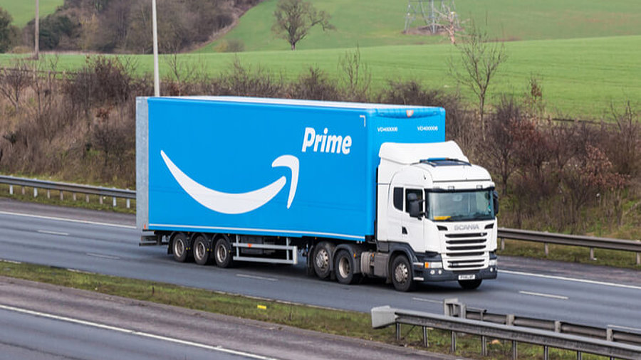 Amazon Prime Truck