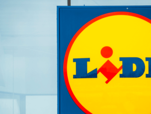 Logo einer Lidl-Filiale