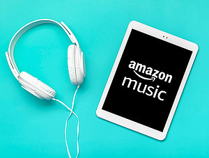 Amazon Music App auf Tablet