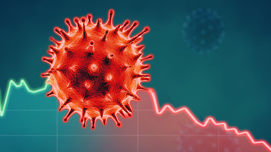 Coronavirus f&uuml;hrt zu negativem Kurs