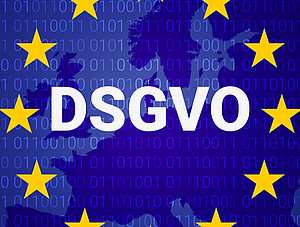 DSGVO Schriftzug