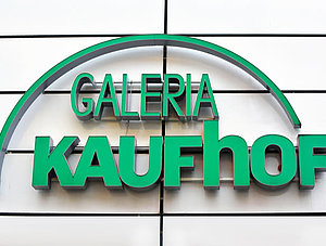 Schriftzug Galeria Kaufhof