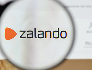 Zalando Webseite Lupe