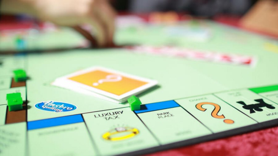 Beliebtes Gesellschaftsspiel der Firma Hasbro: Monopoly 