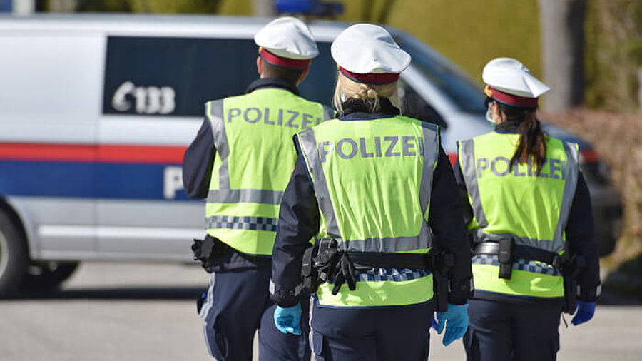 Polizisten in Österreich