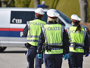 Polizisten in Österreich