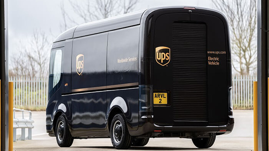 UPS Elektro-Lieferfahrzeug von Arrival