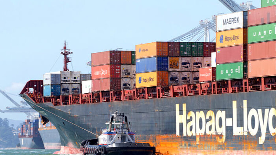 Containerfrachter Hapag Lloyd