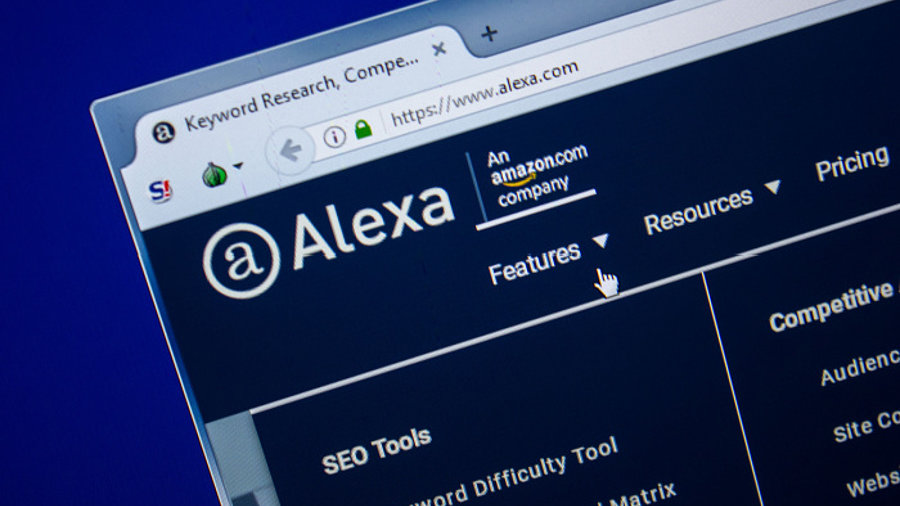 Alexa.com im Browser