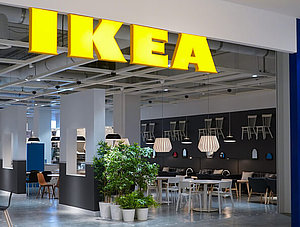 Ikea-Store Eingang