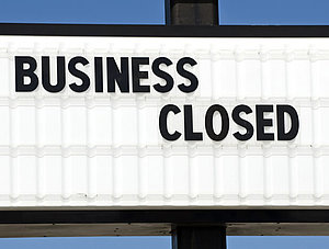 Zeichen Business closed