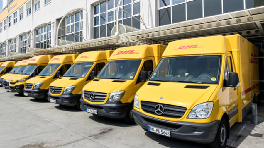 DHL Zustell-Flotte