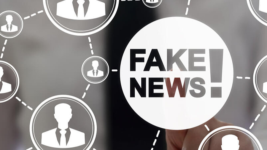 Verbreitung von Fake-News in einem Netzwerk