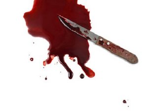 Messer und Blut