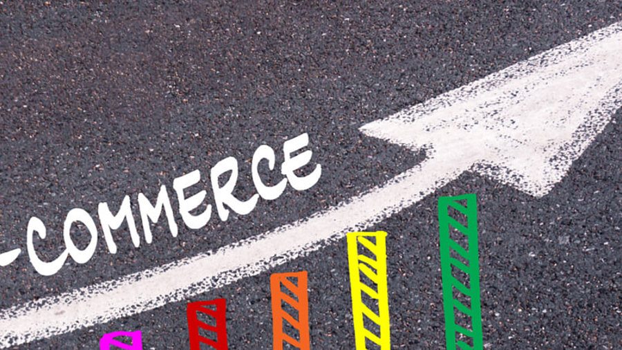 Anstieg E-Commerce