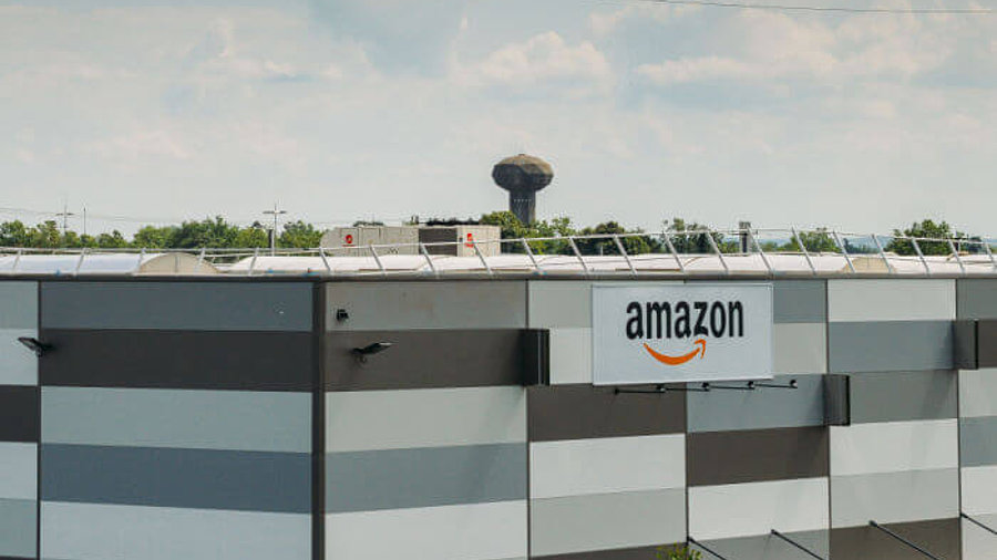 Logistikzentrum von Amazon