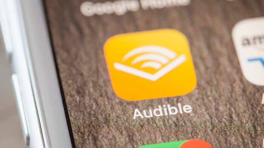 Audible-App auf einem Smartphone