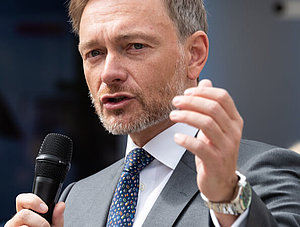 Deutscher Finanzminister Christian Lindner