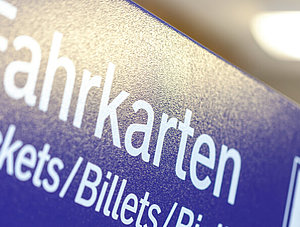 Ticketautomat der Deutschen Bahn