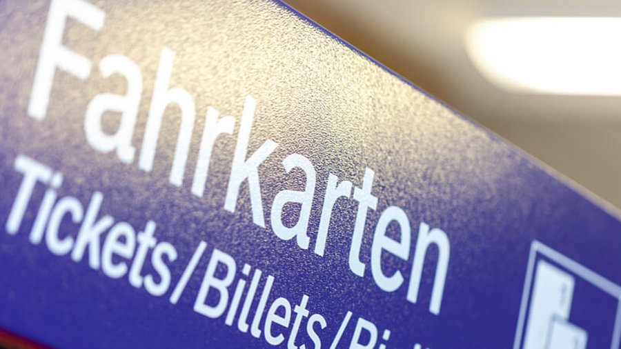 Ticketautomat der Deutschen Bahn