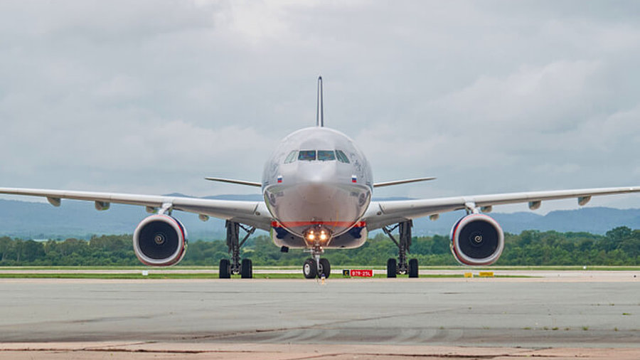 Flugzeug des Typs Airbus A330