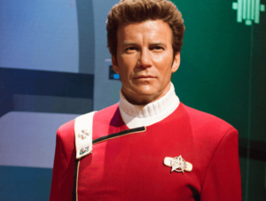 Captain Kirk als Wachsfigur