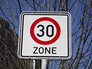 Zone 30 Schild