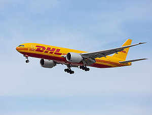 DHL Flugzeug