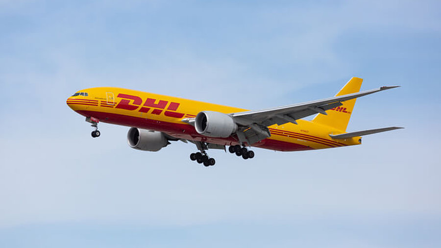 DHL Flugzeug