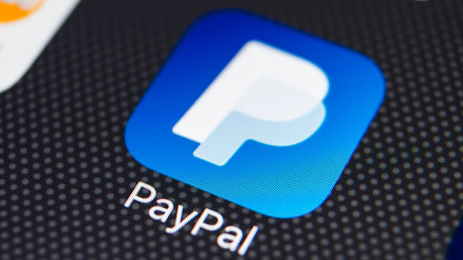 PayPal-App auf einem Smartphone