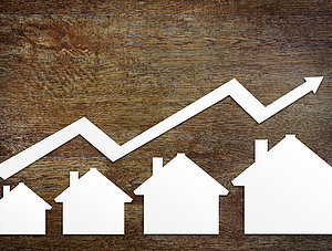 Grafik - Immobilienpreise steigen