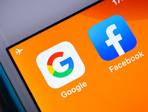 Google und Facebook Apps