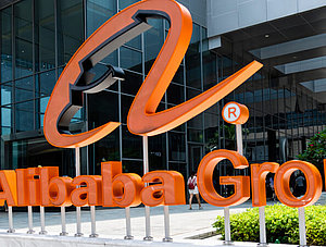 Geb&auml;ude des chinesischen Online-Konzerns Alibaba