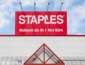 B&uuml;romarkt Staples