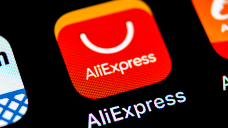 App von AliExpress auf Smartphone